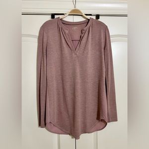 Loft Tunic/Blouse - Small - Mauve